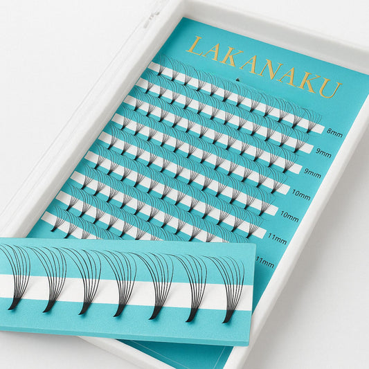 Boîte d’Extensions Cils Pro – Effet Mat Cashmere, Courbe Parfaite